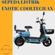 Sepeda Listrik Exotic Cooltech AX 500 Watt Selis Murah Exotic Cooltech AX 500 Watt