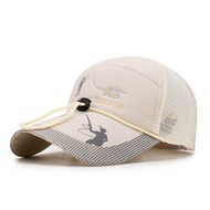 ；。‘【； Fishing Hat Cap Outdoor Sports Hats Hiking Visor UV Protection Men Women Adjustable Breathable Golf Caps Fishing Caps