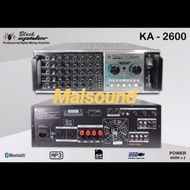 [ Ready] Power Amplifier Blackspider Ka 2600 Ampli Black Spider Ka2600