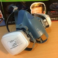3M 7502 smoke gas mask