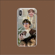 BTS Kim Taehyung Phone Case Suitable for iphone vivox60 Huawei mate40 Apple 1pro si è cle