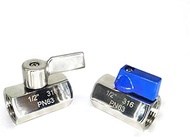 Valve New type High quality MINI Ball valve Stainless steel 1/8 1/4 3/8 1/2 BSP Female male SS304 fo