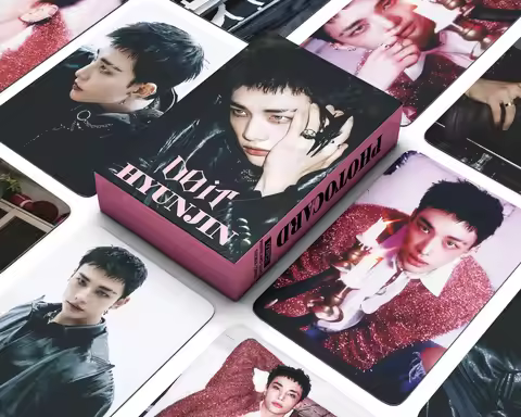 127pcs/Box Kpop Hyunjin Leeknow DO IT Solo PhotoCards SEUNGMIN Lomo Cards For Boys Girls Gifts