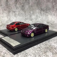 「LSW」現貨 SH 1:64 寶馬 BMW E46 M3 合金車 汽車模型收藏 紫色紅色
