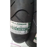 Outer tire 110/70-14 M/C 51P tubeless
