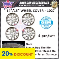 ∋14 inch / 15 inch Wheel Rim Cover ( 1027 / 3533 / 2210 ) Choose in Variation