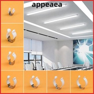 APPEAEA 5Pcs Lamp Tube Clip, Base Tool Clamp Holders Spring Terry Clip,  T3/T4/T5/T6/T7/T8/T9/T10 Fi