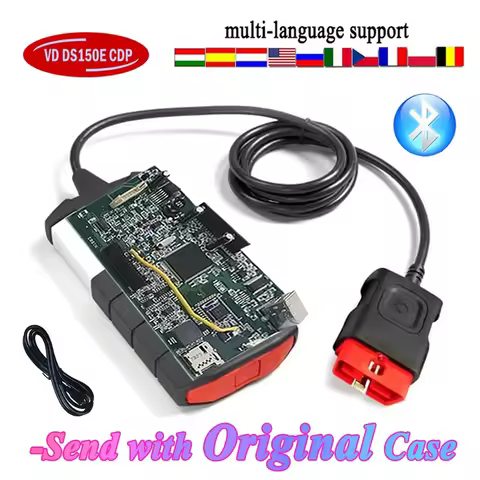 2025 OBD2 Diagnostic with shell 2021.11 keygen for With Bluetooth vd ds150e cdp Pro Plus New Vci sca