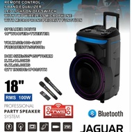 Speaker Asatron 18inch JAGUAR Asatron 18in Speaker 18 inci Karaoke Portable