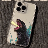Fire-breathing Godzilla Phone Case iphone i16 Phone Case i15 Phone Apple Phone i11 Phone i12 Phone C