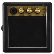 (ZGMK) Portable Mini Guitar Bass Amplifier Guitarra AMP 5W Speaker Clip-On Guitar Parts Accessories for Acoustic Electric Guitar PG-3