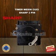 MESIN 3-Pin MULTI-Brand Washing Machine Timer UNIVERSAL 3-Pin Washing Machine Timer/