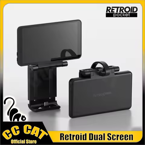 Retroid Dual Screen Add-on Expand 5.5Inch Oled Screen Back Clip Original Design With TypeC Plug For 
