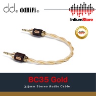 DdHifi BC35 Gold 3.5 to 3.5mm Stereo Audio Cable
