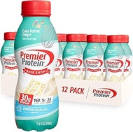 Premier Protein Shake, Cake Batter Delight, 30 g Protein, 1 g Sugar, 24 Vitamins & Minerals, Nutrien