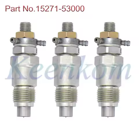 Auto Part 15271-53000 3PCS Fuel Injector Assembly Nozzle For Kubota D750 D850 D950 V1100 D1302 D1402