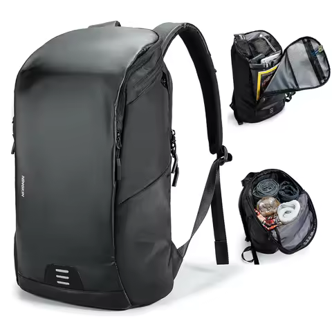 Backpack for Men, Casual Business Computer Bag, Large Capacity Travel Bag, Outdoor Backpack, Men's N