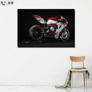 PEACH-Mv Agusta F3 800โปสเตอร์รถมอเตอร์ไซค์กล้ามเนื้อ RC ภาพวาดผ้าใบติดผนังรูปภาพศิลปะพิมพ์ห้องนั่งเ