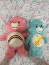 Care Bears 彩虹熊 & 流星熊 毛公仔 care bear
