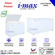 Imax Chest Freezer 327L / 520L | Ice cram | Meat | Frozen Food | Peti Ice Freezer l 5 Year Compresso