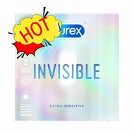 Invisible Condoms 3s Extra Thin Extra Sensitive Lubricated