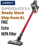 KL Ready Stock Original Genuine Airbot Supersonics Cyclone Cordless Handheld Portable Airbot Vacuum Cleaner Supersonic
