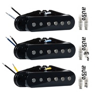 พิ๊กอัพ PHRILAM วินเทจ Alnico5 แบบเสียงรบกวนต่ำ สำหรับกีตาร์ไฟฟ้าทรง FD ST คอ 50 มม./กลาง 50 มม./บริ