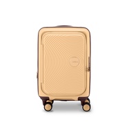 AMERICAN TOURISTER กระเป๋าเดินทางล้อลาก 20 นิ้ว ขยายได้ รุ่น CURIO BOOK OPEN x  BUTTER BEAR SPINNER 