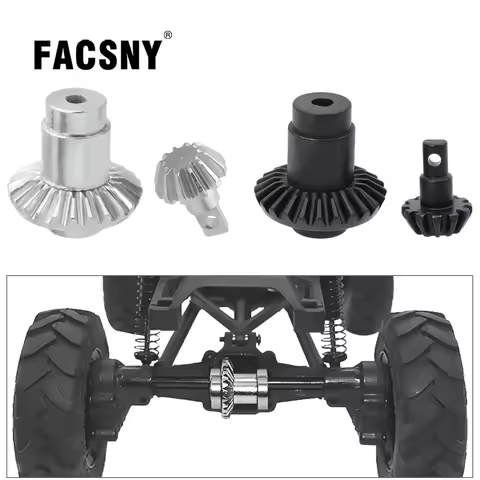 Harden Steel Bevel Gear for 1/24 FMS K5 FCX24 Xiaoqi Powder Drunk Model Remote Control Car Metal Upg