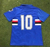 91-92 Sampdoria throwback jerseys Sampdoria mancini mihajlovic's column has soccer uniform football jersey soccer jersey เสื้อฟุตบอลยุค90 เสื้อฟุตบอลย้อนยุค เสื้อบอล เสื้อกีฬาผู้ชาย