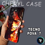 Rubber case for hp Tecno pova 7 2025/CC16/softcase Tecno pova 7/casing Tecno pova 7/case handphone