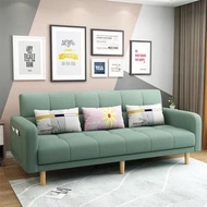 A&0332折疊沙發床 布藝梳化床 sofa bed 科技布沙發床多顏色選擇全新包送貨