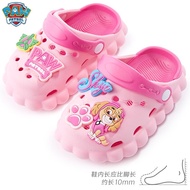 K-J PAW Patrol Li Da Gong Children's Hole Shoes Summer Non-Slip Boys and Girls Child Baby Sandals PW3101Pink200mm ZT6L