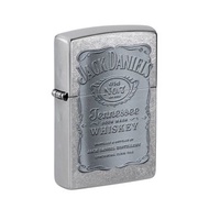 【ZIPPO官方旗艦店】Jack Daniel's 傑克丹尼聯名款-灰色標章