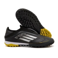 Giày Đá Bóng F50 Cho Bé Trai Không Cần Buộc Dây Đinh Dài TF Đinh Gãy Giày Bóng Đá Dành Cho Thiếu Niê