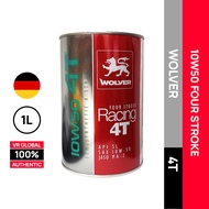 WOLVER FOUR STROKE RACING 10W50 4T SEMI SYNTHETIC ENGINE OIL GERMANY 1L