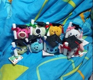 清位特價 香港迪士尼樂園 Tsum Tsum Stitch Dumbo Marie Cat Toy Story Alien Lotso Bear Sulley Mike Winnie the Pooh