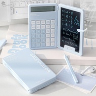 AUGUSTINA Foldable Calculator, Cute LCD Display Mini Finance Calculator, Multifunctional Portable Pr