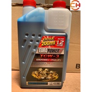 EuroPower 2-cycle 2T Oil TCW3 2 Stroke Oil 1.2Ltr / 500ML