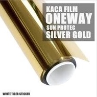 ONE WAY GOLD FILM, ONEWAY WINDOW FILM, HOME WINDOW MIRROR WINDOW FILM WINDOW PRIVACY FILM