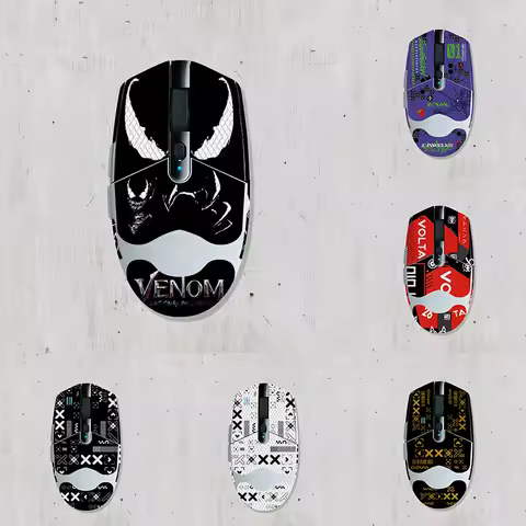 Mouse Grip Tape Skate Sticker Non Slip Suck Sweat Mouse Anti-Slip Sticker ForLogitech G102/G304 Swea