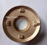 PROMO TOKO!!! 2 PCS TUNGKU KOMPOR RINNAI KAKI 6 & 2 PCS BURNER KUNINGAN KOMPOR RINNAI BESAR