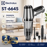ELECTROLUX Cordless Vacuum Cleaner ST6645 4In1 Car Vacuum Handheld Car Portable Debu Hama Vacuum