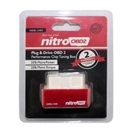 NitroOBD2 Dl  Diesel Car Chip Tuning Box Plug and Drive OBD2 Chip Tuning Box (Color: Red)