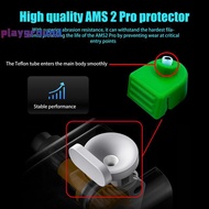 [playground] 4Pcs For Bambu Lab P2S H2D AMS 2 Pro Feed Port Protector 3D Printer Upgrade Accessories