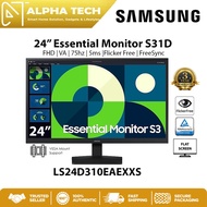 Samsung 22" & 24" Monitor S3 S31D (LS22D310EAEXXS | LS24D310EAEXXS ) VA Panel | FHD   | HDMI | VGA |