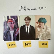 WTS 可議 BTS V 金泰亨小卡 memories 2017 2018 2019