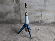 早期台中華電牌電扇：火箭筒電扇腳架（Rocket Fan 、電扇腳座、太空年代、60年代、古董電扇、老電扇配件）
