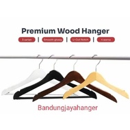 Hanger kayu dewasa wood) TEBAL dewasa non palang