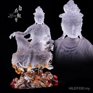 Guanyin Temple Glass Desktop Home Decoration BNSF
